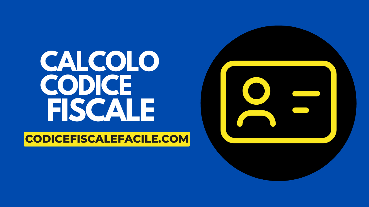 Calcolo del codice fiscale: il codice RSSMRA80A01H501U diviso nei suoi sette blocchi, ciascuno di un colore diverso: cognome, nome, anno, mese, giorno e sesso, luogo di nascita, carattere di controllo.